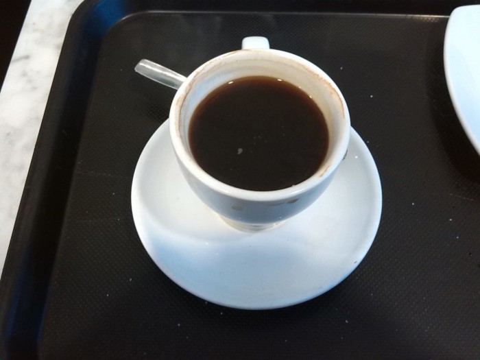 cafe solo sin azucar